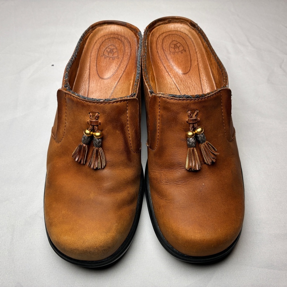 Ariat Mendocino Tassel Mule Clog- Ladies